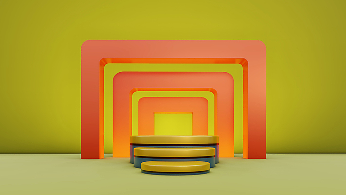 포토 JPG 해외이미지 백그라운드 사람없음 연두색 3D 사각형 공간 디지털합성 단상 입체도형 포디움 미니멀 코랄 해외포토 도형 컬러 초록색 무대 입체 파일형식 이미지허브