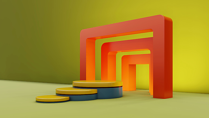 포토 JPG 해외이미지 백그라운드 사람없음 연두색 빛 3D 사각형 공간 디지털합성 단상 입체도형 포디움 미니멀 코랄 해외포토 도형 컬러 초록색 무대 입체 파일형식 이미지허브