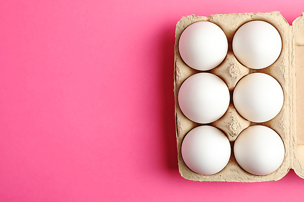 포토 JPG 해외이미지 실내 사람없음 하이앵글 계란 계란판 카피스페이스 분홍색배경 해외포토 뷰포인트 분홍색 백그라운드 내부 알 공백 파일형식 이미지허브