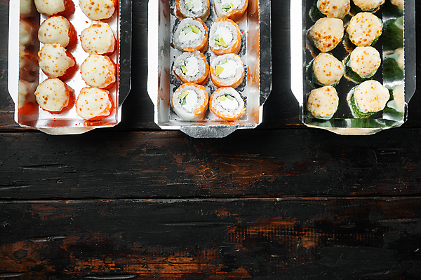 포토 JPG 해외이미지 스튜디오촬영 사람없음 초밥 용기 도시락 롤 롤스시 해외포토 그릇 음식 실내 일본음식 파일형식 이미지허브