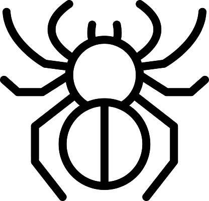 EPS 해외이미지 한마리 디자인 곤충 절지류 일러스트 사람없음 그래픽 거미 독거미 해외일러스트 동물 1 파일형식 벡터 이미지허브