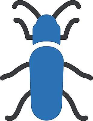 EPS 해외이미지 한마리 디자인 곤충 일러스트 사람없음 그래픽 하늘소 해외일러스트 동물 1 파일형식 벡터 이미지허브