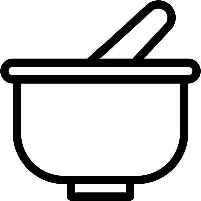 EPS 해외이미지 선 과학 일러스트 주방용품 건강 실험 요리 픽토그램 주방 웹 의사 기구 사발 약국 허브 심볼 사인 윤곽 갈기 고체 막자 해외일러스트 식물 생활용품 인터넷 의학 의료진 사기그릇 파일형식 벡터 이미지허브