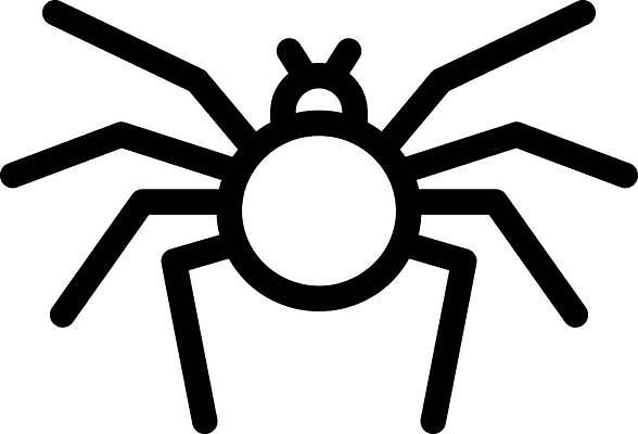 EPS 해외이미지 한마리 디자인 곤충 절지류 일러스트 사람없음 그래픽 거미 독거미 해외일러스트 동물 1 파일형식 벡터 이미지허브