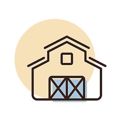 EPS 해외이미지 디자인 산업 농업 일러스트 건물 농장 문 농부 심볼 창고 사인 대문 수납 외양간 격납고 밭일 차고 해외일러스트 직업 건축물 파일형식 벡터 건축 이미지허브