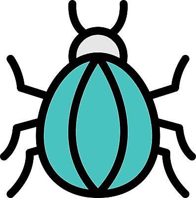 EPS 해외이미지 한마리 디자인 곤충 일러스트 사람없음 그래픽 딱정벌레 해외일러스트 동물 1 파일형식 벡터 이미지허브