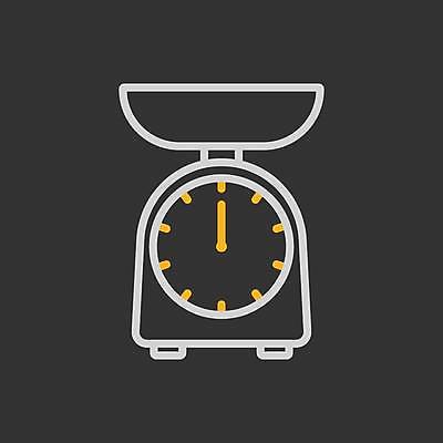 EPS 해외이미지 일러스트 사람없음 검은색 접시저울 해외일러스트 컬러 저울 파일형식 벡터 이미지허브