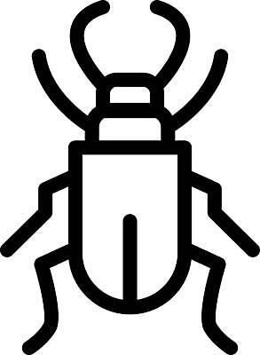 EPS 해외이미지 한마리 디자인 곤충 일러스트 사람없음 그래픽 하늘소 해외일러스트 동물 1 파일형식 벡터 이미지허브