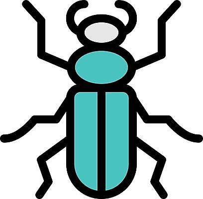 EPS 해외이미지 한마리 디자인 곤충 일러스트 사람없음 그래픽 하늘소 해외일러스트 동물 1 파일형식 벡터 이미지허브