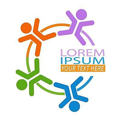 EPS 해외이미지 문양 일러스트 비즈니스 추상 사람모양 사람없음 컬러풀 심볼 심플 해외일러스트 모양 컬러 무늬 파일형식 벡터 이미지허브