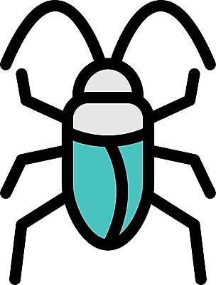 EPS 해외이미지 한마리 디자인 곤충 일러스트 사람없음 그래픽 하늘소 해외일러스트 동물 1 파일형식 벡터 이미지허브