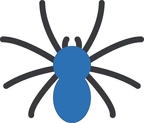 EPS 해외이미지 한마리 디자인 곤충 절지류 일러스트 사람없음 그래픽 거미 독거미 해외일러스트 동물 1 파일형식 벡터 이미지허브