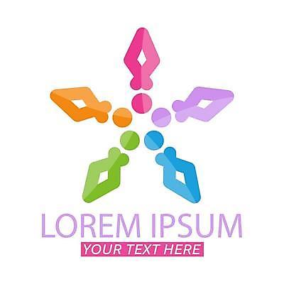 EPS 해외이미지 문양 일러스트 비즈니스 추상 눈꽃 사람없음 컬러풀 심볼 심플 해외일러스트 컬러 무늬 눈_날씨 파일형식 벡터 이미지허브