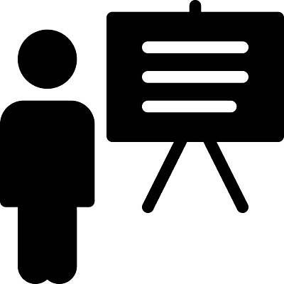 EPS 해외이미지 교육 백그라운드 일러스트 교실 미술 설명 사람 검은색 강사 교사 교수 흰색 발표 가르침 강의 심볼 사인 그림 시범 충고 해외일러스트 직업 컬러 학교 모션 문화예술 파일형식 벡터 이미지허브