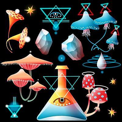 EPS 해외이미지 식물 별 종교 과학 오렌지 일러스트 전구 상상 유리 불 조명 미술 장식 파란색 빛 세트 노란색 검은색 버섯 황금 떨어짐 야간 그늘 신비 보석 수집 심볼 플라스크 묘사 오브젝트 다이아몬드 마법 디테일 해외일러스트 자연요소 컬러 컨셉 과일 재질 문화예술 실험기구 광석 파일형식 벡터 이미지허브
