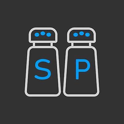 EPS 해외이미지 일러스트 사람없음 검은색 소금 후추 후추통 소금통 해외일러스트 컬러 향신료 양념통 파일형식 벡터 이미지허브