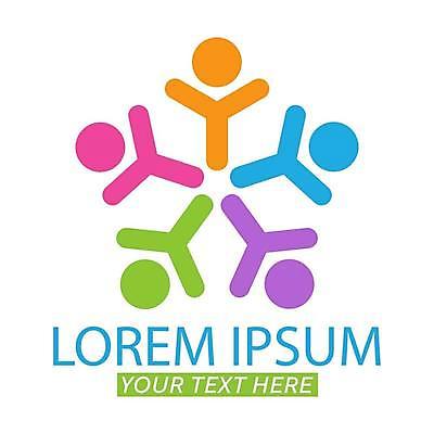 EPS 해외이미지 문양 일러스트 비즈니스 추상 사람모양 사람없음 컬러풀 심볼 심플 해외일러스트 모양 컬러 무늬 파일형식 벡터 이미지허브