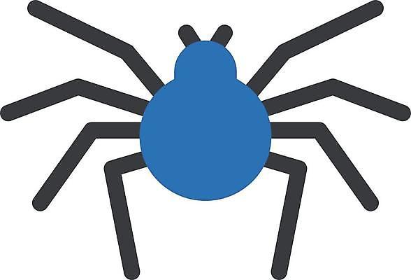 EPS 해외이미지 한마리 디자인 곤충 절지류 일러스트 사람없음 그래픽 거미 독거미 해외일러스트 동물 1 파일형식 벡터 이미지허브