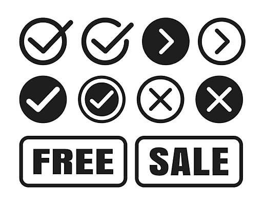 EPS 해외이미지 모양 십자가 일러스트 그래픽 초록색 세트 상자 라벨 세일 금지 원형 플랫 끝 선택 X 투표 심볼 체크표시 확인 흔적 사인 옵션 서식 심플 긍정 나쁜 고립 동의 무료 승인 엘리먼트 잘못 체크리스트 해외일러스트 도형 알파벳 컬러 컨셉 프레임 선거 파일형식 벡터 이미지허브