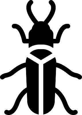 EPS 해외이미지 한마리 디자인 곤충 일러스트 사람없음 그래픽 하늘소 해외일러스트 동물 1 파일형식 벡터 이미지허브