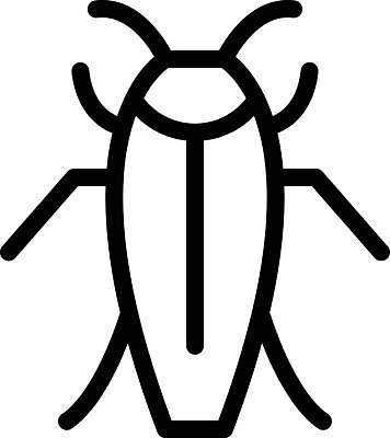 EPS 해외이미지 한마리 디자인 곤충 일러스트 사람없음 그래픽 해충 바퀴벌레 해외일러스트 동물 1 벌레 파일형식 벡터 이미지허브