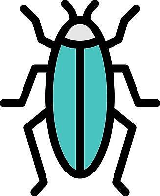 EPS 해외이미지 한마리 디자인 곤충 일러스트 사람없음 그래픽 해충 바퀴벌레 해외일러스트 동물 1 벌레 파일형식 벡터 이미지허브