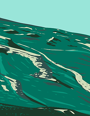 JPG 해외이미지 일러스트 자연 국립공원 잔디 사람없음 초록색 그림 카툰스타일 평원 해외일러스트 식물 공원 컬러 생태계 파일형식 이미지허브