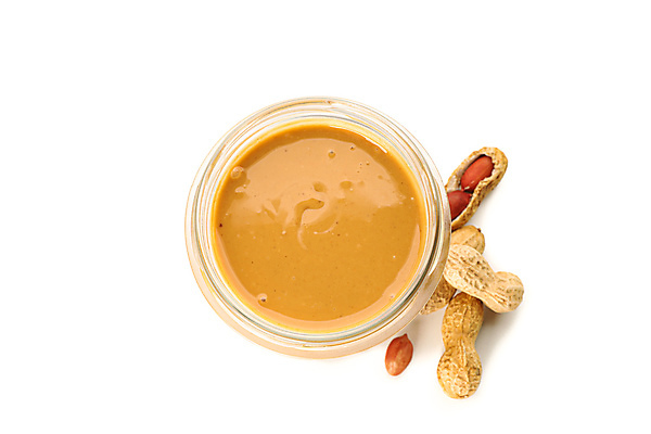 포토 JPG 해외이미지 유리병 디저트 실내 사람없음 하이앵글 흰배경 땅콩 땅콩껍질 땅콩버터 해외포토 음식 뷰포인트 백그라운드 병_용기 내부 견과류 껍질 흰색 파일형식 스프레드_음식 이미지허브