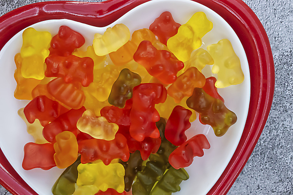 포토 JPG 해외이미지 그릇 사람없음 하트 가득함 젤리 곰모양 해외포토 모양 식기 곰 디저트 파일형식 이미지허브