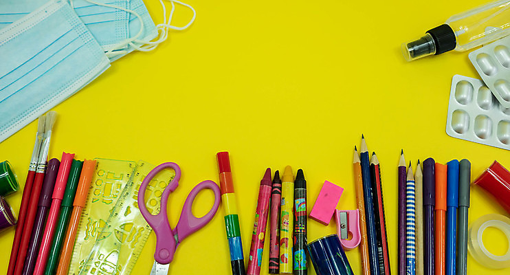 포토 JPG 해외이미지 문구용품 사람없음 필기구 연필 펜 사무용품 책상 노란배경 해외포토 가구 백그라운드 학용품 노란색 오브젝트 파일형식 이미지허브