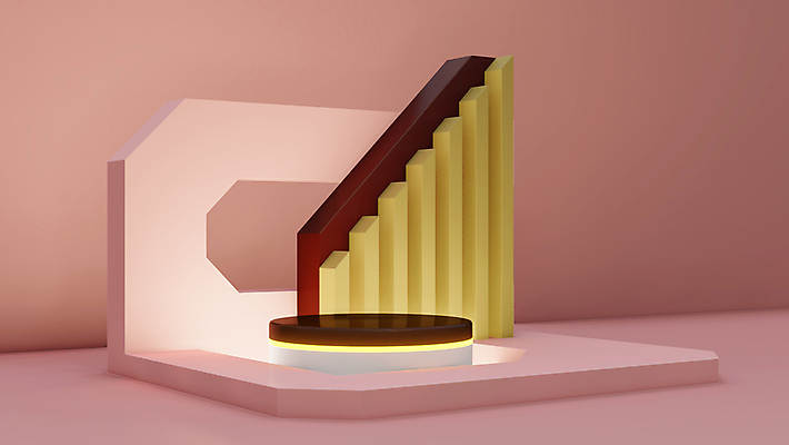 포토 JPG 해외이미지 분홍색 백그라운드 사람없음 3D 공간 디지털합성 단상 입체도형 포디움 미니멀 해외포토 도형 컬러 무대 입체 파일형식 이미지허브