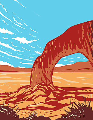 JPG 해외이미지 일러스트 자연 국립공원 사람없음 황무지 그림 카툰스타일 해외일러스트 공원 생태계 파일형식 이미지허브