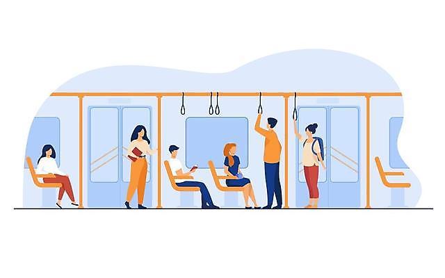 EPS 해외이미지 캐릭터 라이프스타일 여자 남자 여행 컨셉 일러스트 창문 난간 교통시설 모션 버스 실내 서기 사람 앉기 성인 기차 잡기 도시 비즈니스맨 그룹 플랫 전철 군중 만화 가득함 승객 지하 일반 소셜 해외일러스트 일러캐릭터 육상교통 교통 비즈니스 대중교통 내부 생활 직장인 시설 파일형식 벡터 직업 교통수단 이미지허브