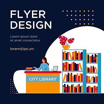 EPS 해외이미지 디자인 여자 일러스트 책장 한명 상반신 성인 타이포그라피 책 검은색 도서관 홍보물 사서 성인여자한명만 해외일러스트 직업 문자 1 교육 컬러 가구 사람 여자한명만 성인여자만 파일형식 벡터 이미지허브