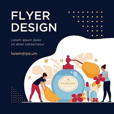 EPS 해외이미지 전신 여자 꽃 일러스트 귤 들기 성인 타이포그라피 두명 뷰티 화려 남색 향수 향기 앰플 성인여자만 해외일러스트 식물 문자 컬러 컨셉 과일 모션 사람 화장품 냄새 여자만 성인만 파일형식 벡터 이미지허브