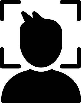 EPS 해외이미지 얼굴 선 일러스트 모바일 사람 스마트폰 핸드폰 카메라 검은색 터치 흰색 오픈 암호 심볼 사인 보안 발견 경보 계좌 탐지 해외일러스트 컬러 안전 신체부위 금융 전자제품 스마트기기 파일형식 벡터 이미지허브