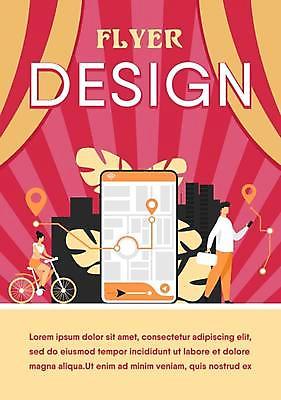 EPS 해외이미지 디자인 여자 남자 잎 지도 일러스트 들기 성인 타이포그라피 두명 건물 빨간색 스마트폰 걷기 자전거 승차 홍보물 성인만 해외일러스트 식물 문자 건축물 컬러 모션 사람 핸드폰 스마트기기 바이크 파일형식 벡터 이미지허브