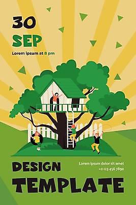 EPS 해외이미지 전신 나무 여자 남자 어린이 일러스트 사다리 서기 들기 앉기 소년 여러명 초록색 노란색 그네 줄넘기 나무집 그네타기 어린이만 해외일러스트 식물 컬러 다수 모션 놀이 주택 사람 운동 도구 파일형식 벡터 이미지허브