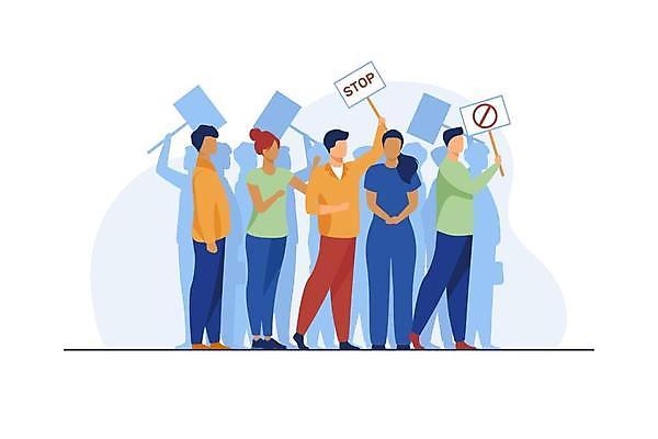 EPS 해외이미지 템플릿 캐릭터 디자인 배너 포즈 백그라운드 이동 컨셉 일러스트 비즈니스 거리 함께함 서기 사람 이벤트 그래픽 웹 방 모임 잡기 사회 그룹 플랫 군중 만화 민주주의 충돌 싸움 페이지 고립 그만 소셜 엘리먼트 운동가 위기 정치 착륙 항의 해외일러스트 일러캐릭터 인터넷 모션 공동체 파일형식 벡터 이미지허브