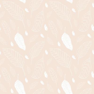 EPS 해외이미지 분홍색 백그라운드 잎 패턴 일러스트 자연 손바닥 펜 수확 흰색 스케치 그림 복고 70대 내추럴 해외일러스트 식물 손 노년 컬러 무늬 농업 미술 필기구 생태계 파일형식 벡터 이미지허브