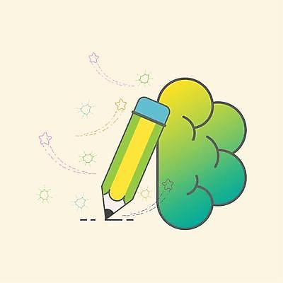 EPS 해외이미지 디자인 별 백그라운드 컨셉 생각 일러스트 상상 성공 추상 아이디어 기술 선물 미술 사람 그래픽 빛 연필 기록 플랫 큼 심볼 사인 뇌 그림 윤곽 문학 고립 엘리먼트 우수 지능 특별함 해외일러스트 자연요소 무늬 문화예술 학용품 필기구 크기 절기 파일형식 벡터 이미지허브