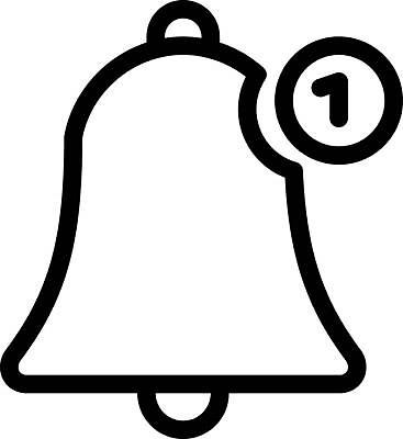 EPS 해외이미지 디자인 시계 일러스트 웹 소리 종 반지 메시지 플랫 클래식 알림 심볼 사인 신호 심플 공포 부름 시끄러움 경보 고립 벙어리 조언 해외일러스트 컨셉 인터넷 장신구 모션 파일형식 벡터 이미지허브