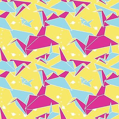 EPS 해외이미지 종이 분홍색 백그라운드 패턴 일러스트 벽지 미술 파란색 노란색 일본 기중기 질감 복고 종이접기 최초 접기 해외일러스트 아시아 컬러 무늬 모션 문화예술 중장비 파일형식 벡터 이미지허브