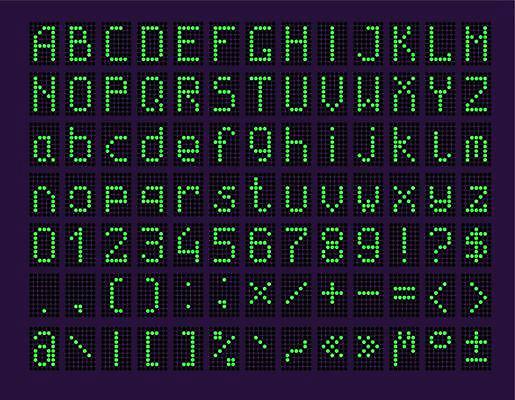 EPS 해외이미지 알파벳 일러스트 대문자 사람없음 초록색 세트 숫자 달러 물음표 퍼센트 느낌표 플러스 하이픈 소문자 특수문자 = 골뱅이기호 곱셈 괄호 조합형타이포 픽셀 해외일러스트 문자 기호 영어 컬러 돈 타이포그라피 수학 특수기호 파일형식 벡터 이미지허브