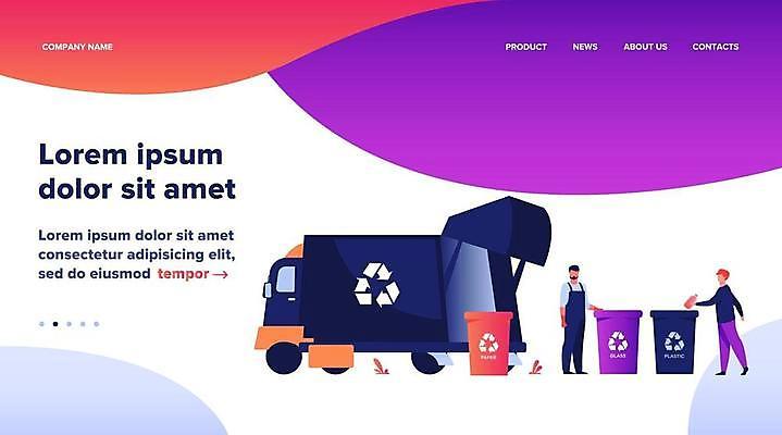 EPS 해외이미지 전신 남자 일러스트 서기 성인 두명 재활용 쓰레기통 환경오염 쓰레기 플라스틱 버리기 친환경 분리수거 청소부 분리수거함 쓰레기차 성인남자만 해외일러스트 직업 컨셉 모션 자동차 재질 사람 환경 수거함 남자만 성인만 파일형식 벡터 이미지허브