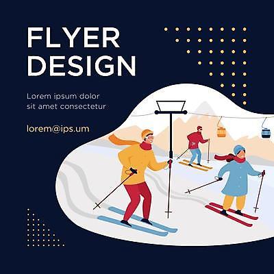 EPS 해외이미지 전신 디자인 여자 남자 어린이 일러스트 스키 스키장 서기 들기 성인 타이포그라피 세명 검은색 목도리 홍보물 스키복 폴 케이블카 스키리프트 해외일러스트 문자 잡화 옷 컬러 모션 겨울스포츠 사람 리프트 스키용품 파일형식 벡터 이미지허브