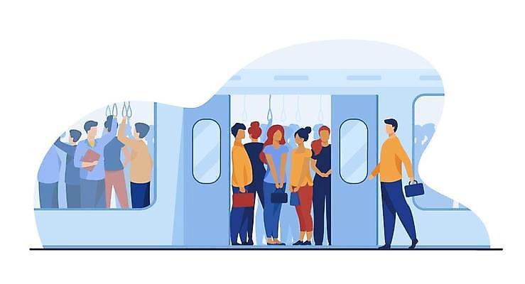 EPS 해외이미지 라이프스타일 여자 남자 여행 일러스트 비즈니스 교통시설 모션 실내 서기 여러명 성인 기차 도시 업무 그룹 터널 전철 역 출퇴근 바쁨 승객 튜브 지하 일반 단상 짜기 성인만 해외일러스트 길 육상교통 다수 교통 대중교통 사람 내부 생활 작업 시설 파일형식 벡터 교통수단 이미지허브