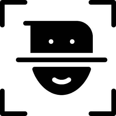 EPS 해외이미지 얼굴 선 일러스트 모바일 사람 스마트폰 핸드폰 카메라 검은색 터치 흰색 오픈 암호 심볼 사인 보안 발견 경보 계좌 탐지 해외일러스트 컬러 안전 신체부위 금융 전자제품 스마트기기 파일형식 벡터 이미지허브