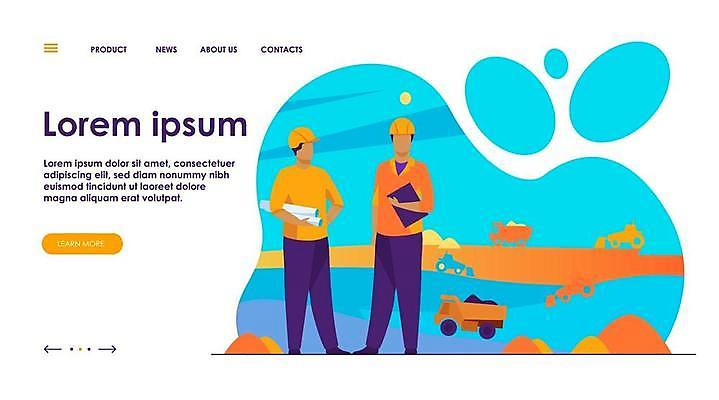 EPS 해외이미지 직업 산업 컨셉 2 일러스트 공장 노동자 안전 사람 파란색 기계 장비 바위 공구 작업 기술자 엔지니어 플랫 안전모 큼 광석 만화 굴착기 통제 동료 화석 무거움 감독관 공학 석탄 채석 추출 해외일러스트 교육 컬러 공업 관계 돌_바위 도구 중장비 무게 헬멧 안전장비 크기 파일형식 벡터 이미지허브