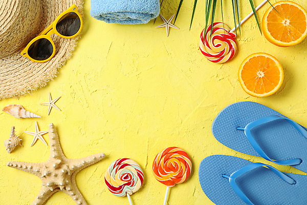 포토 JPG 해외이미지 스튜디오촬영 백그라운드 오렌지 불가사리 막대사탕 사람없음 수건 선글라스 소라 쪼리 오브젝트 밀짚모자 야자수잎 카피스페이스 해외포토 모자_잡화 안경 잎 과일 어패류 극피동물 실내 사탕 위생용품 공백 샌들 파일형식 이미지허브 이미지허브